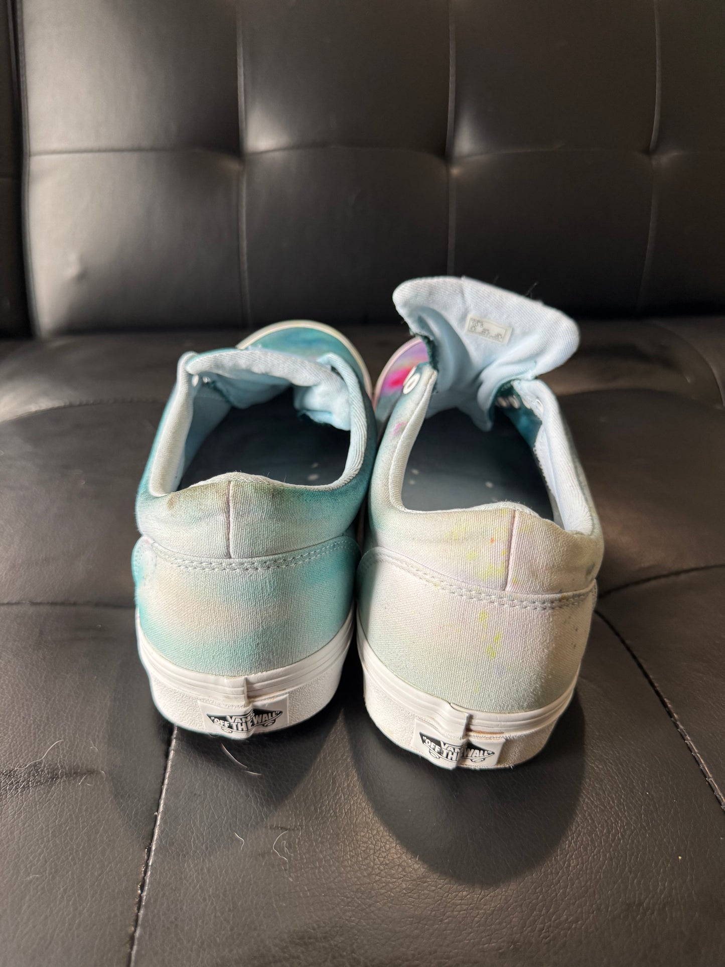 Tie Dye's Vans size 10.5 - Men's