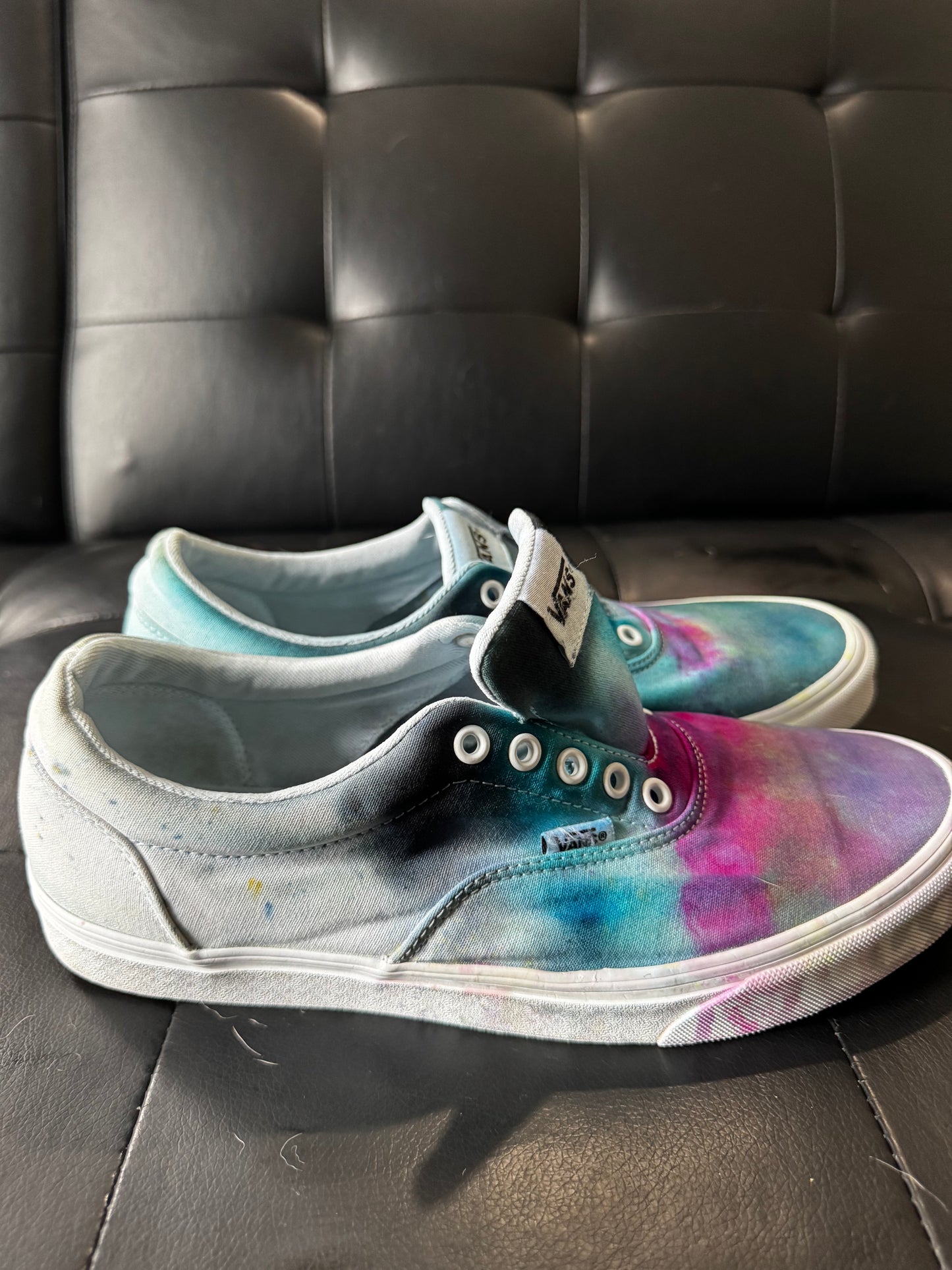 Tie Dye's Vans size 10.5 - Men's