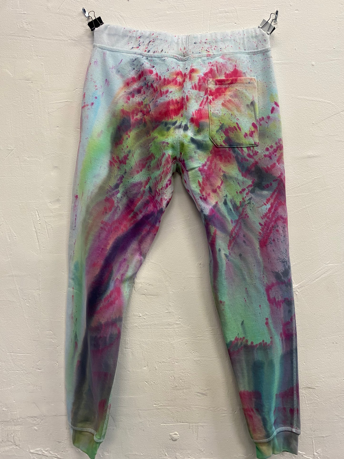 Hella Positive Tie Dye Joggers - Medium