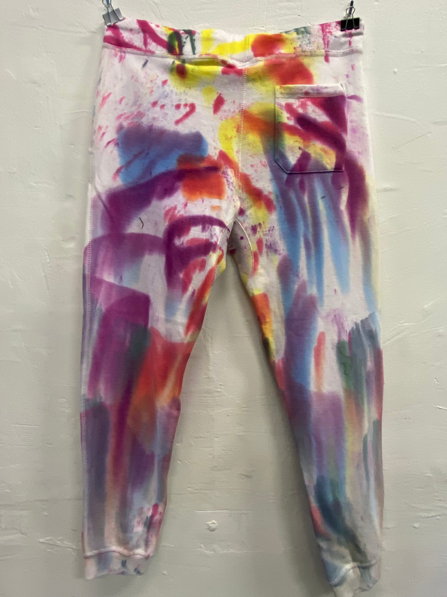 Hella Positive Tie Dye Joggers - 2XL