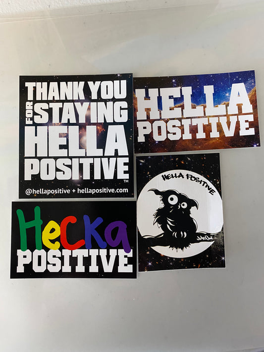 Hella Positive Sticker Pack