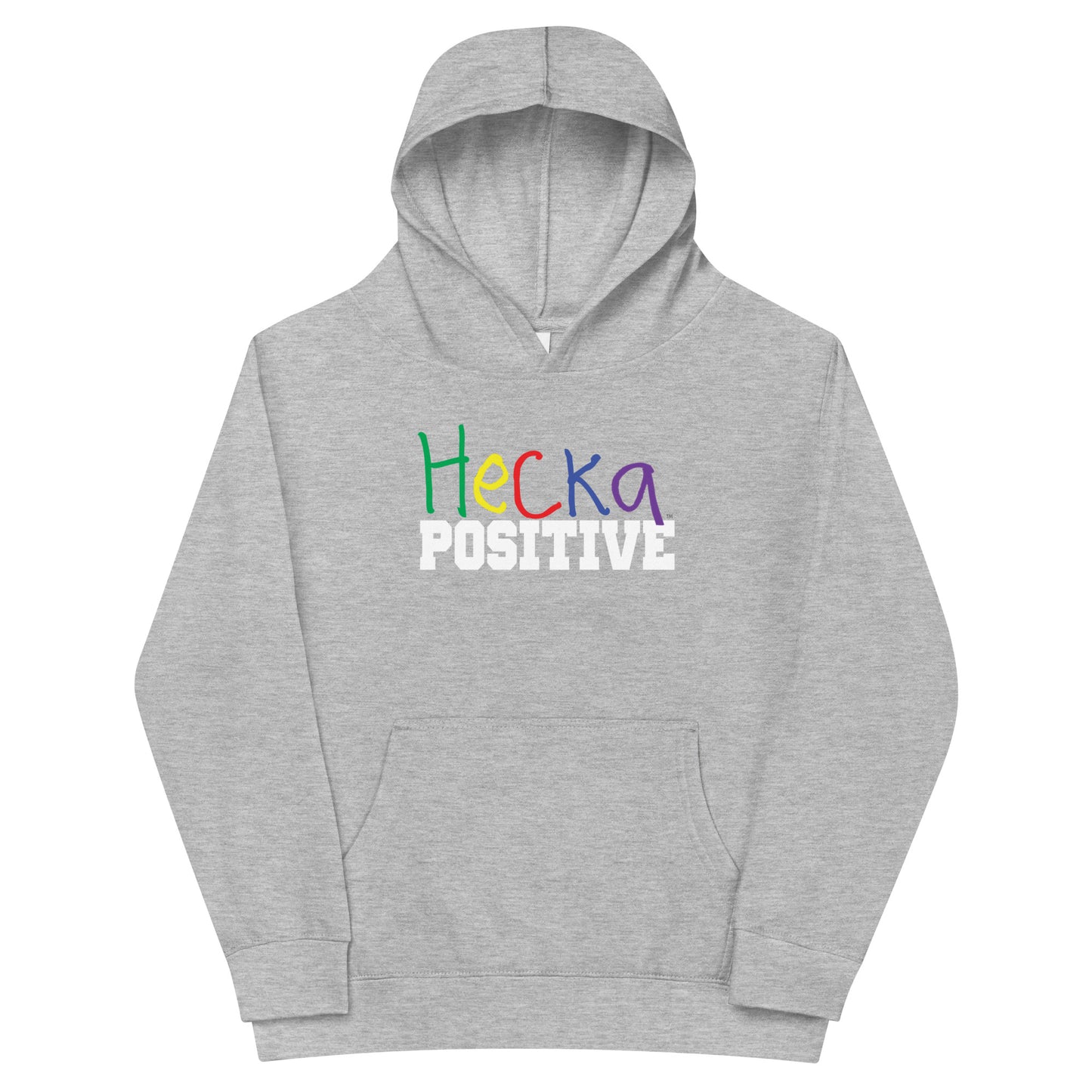 Hecka Positive Kids fleece hoodie