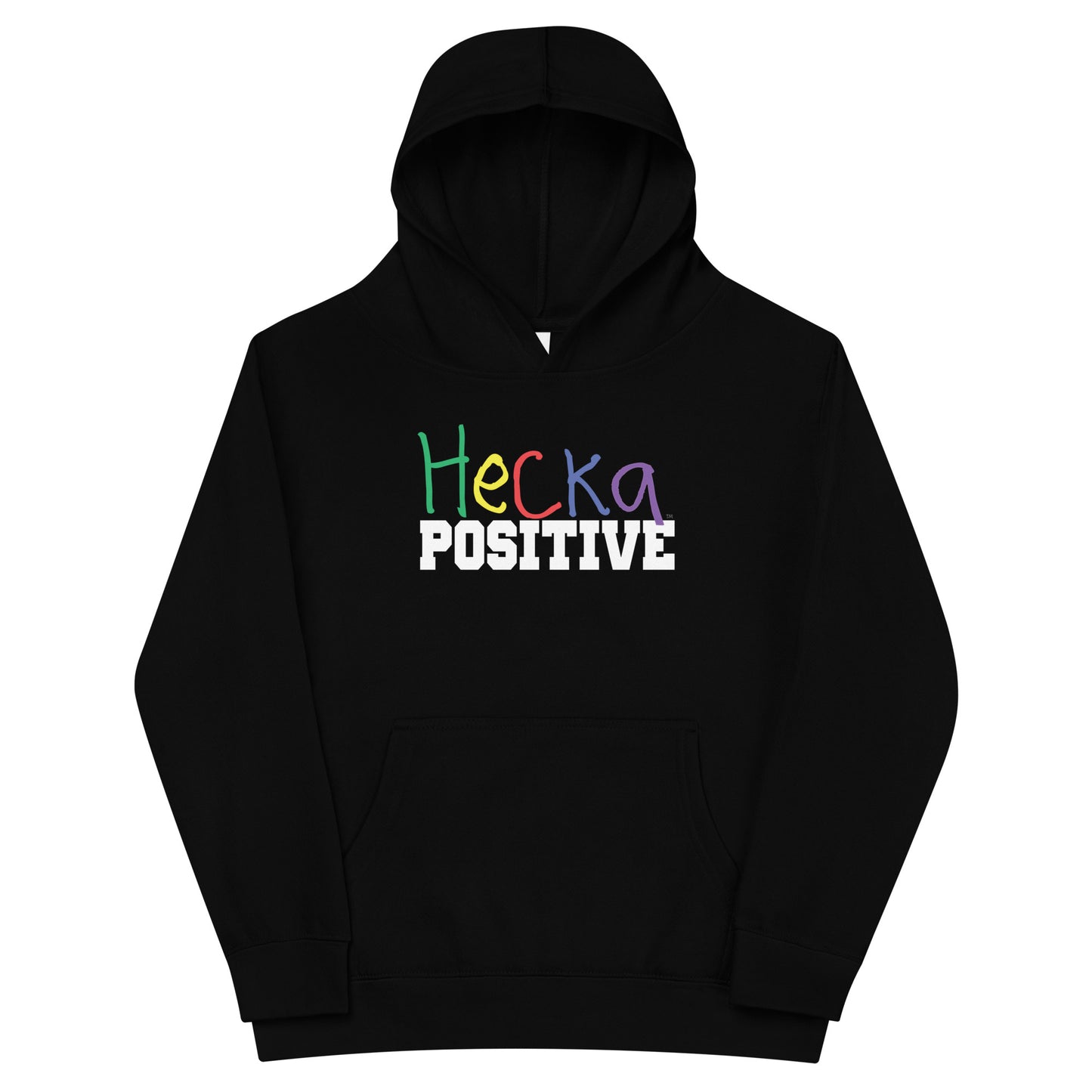 Hecka Positive Kids fleece hoodie